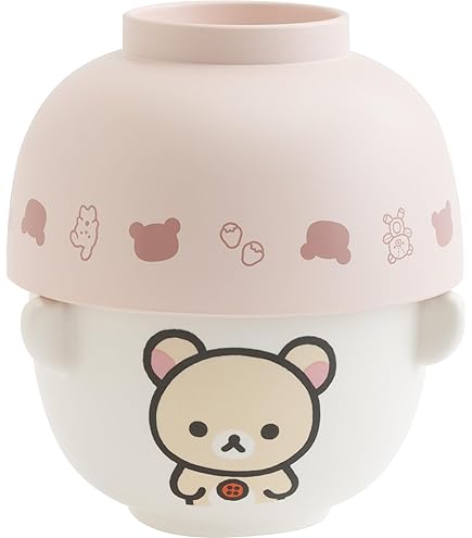 Amazon.co.jp: サンエックス(San-X) リラックマ ちゃわんおわんセット